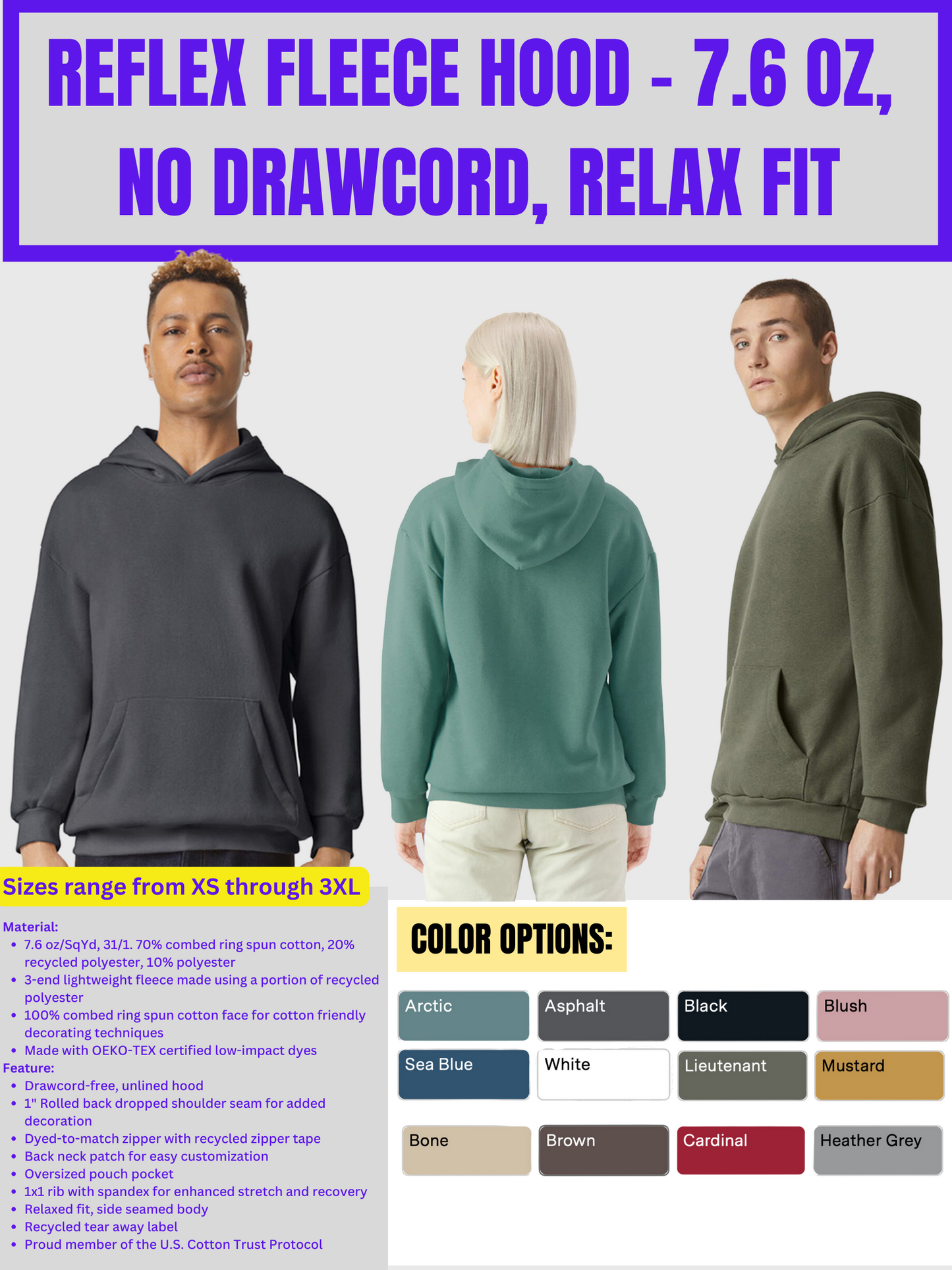Screen Printed Hoodies - BRNDURNAME