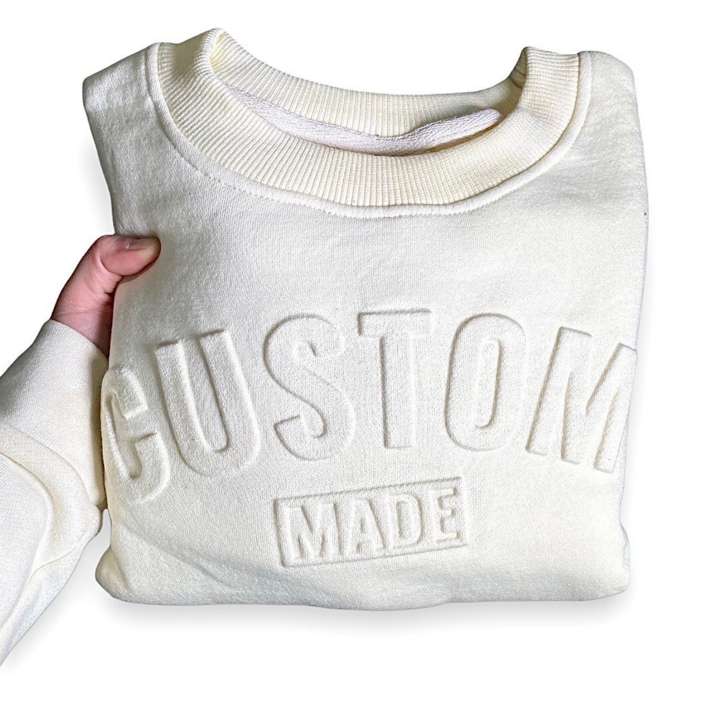 Embosser, custom embosser for sweatshirts, hoodies, crewnecks, t-shirts - BRANDURNAME.COM