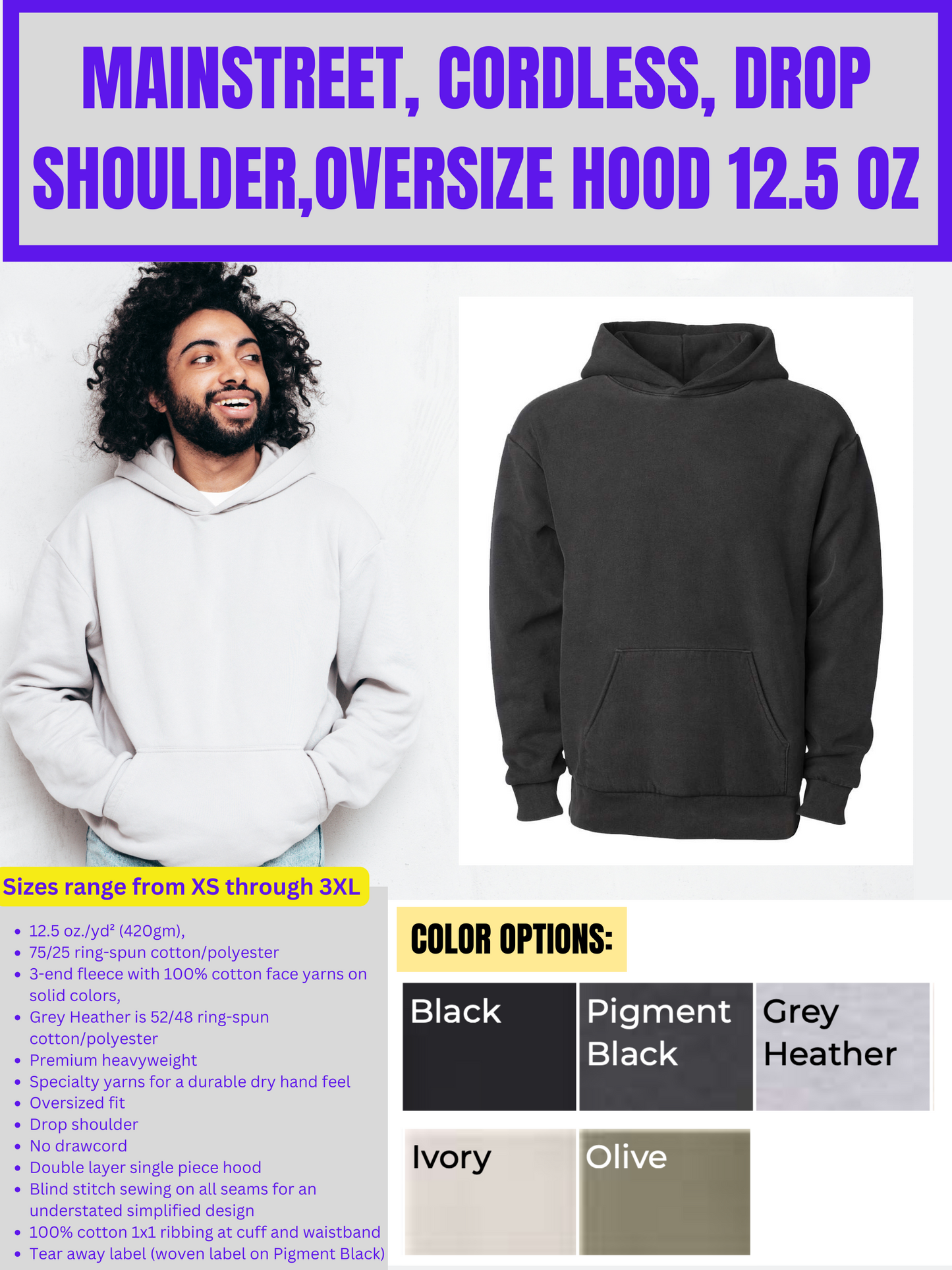 Screen Printed Hoodies - BRNDURNAME