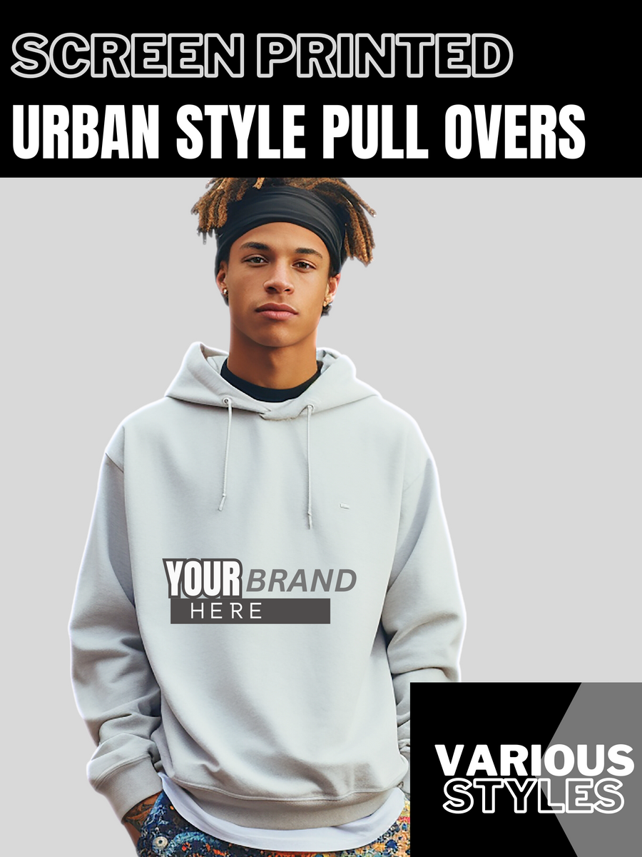 Custom Urban Style Hoodies sweatshirts crew necks drop