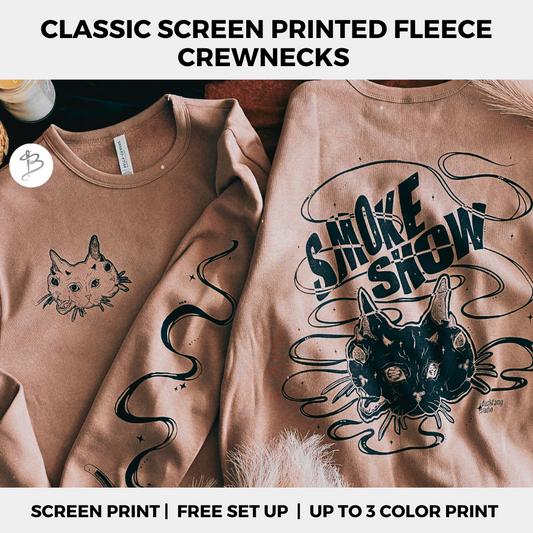 Unisex Crew Necks (Screen Printed)