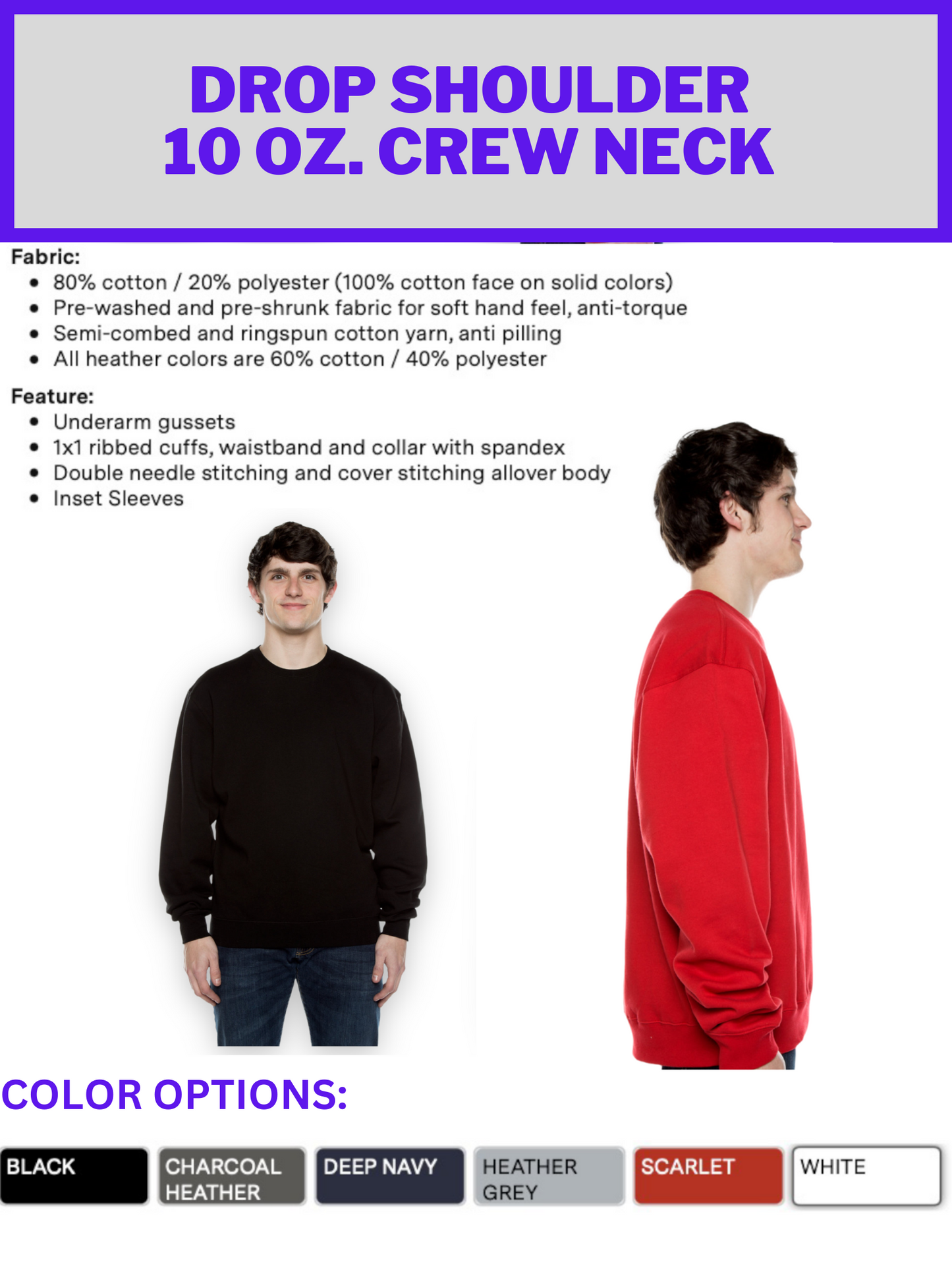 *Special* 3D Puff Printed Sweatshirts & Hoodies - BRNDURNAME