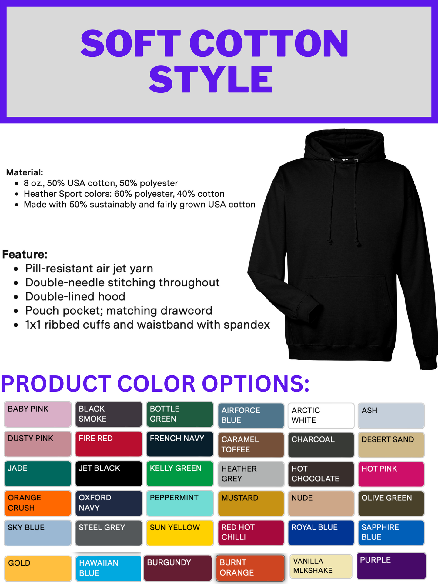 *Special* 3D Puff Printed Sweatshirts & Hoodies - BRNDURNAME