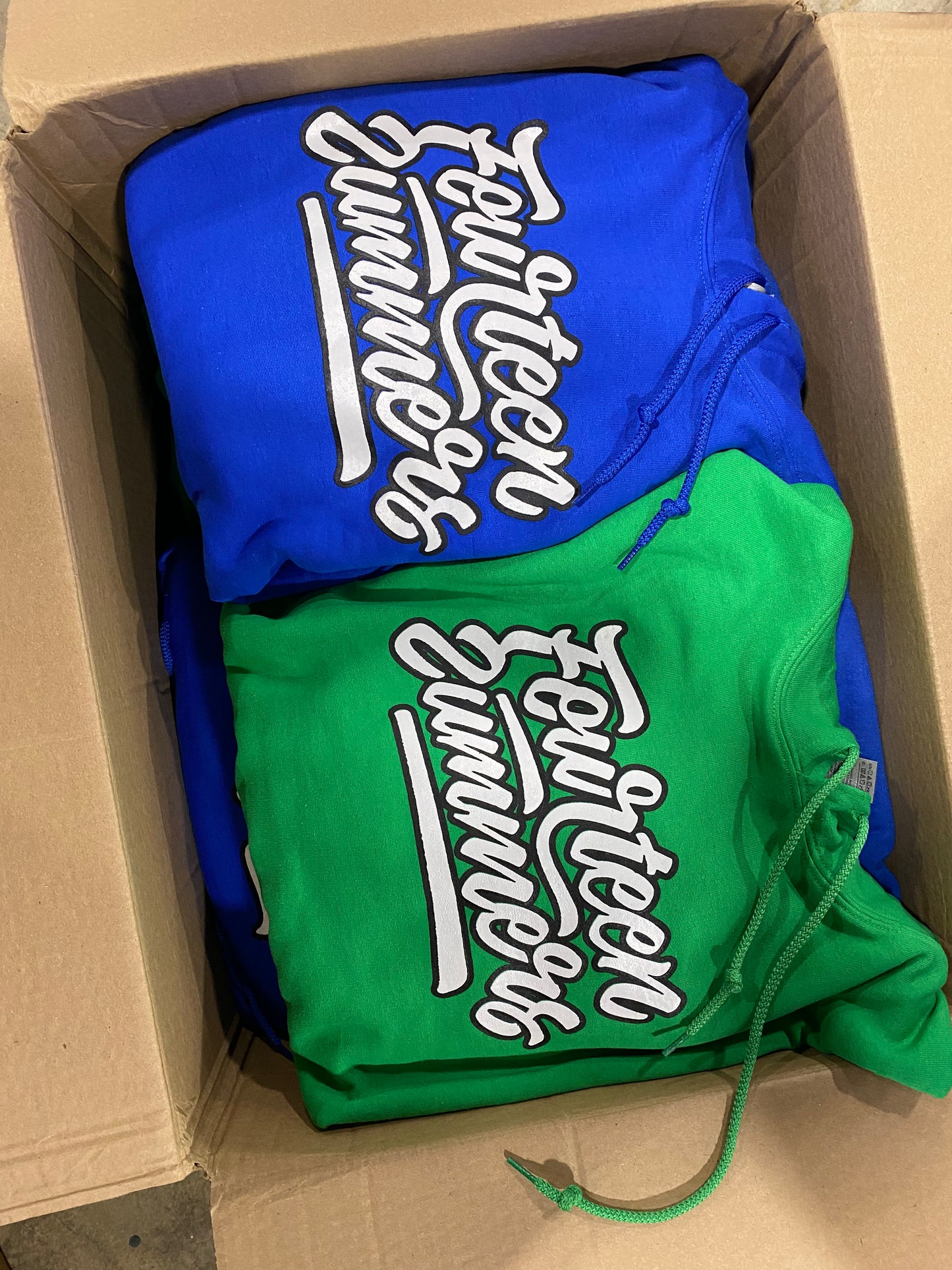 Screen Printed Hoodies - BRNDURNAME