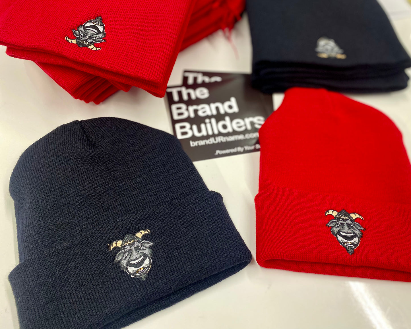 Ribbed & Classic Beanie Packages (Embroidered) - BRNDURNAME