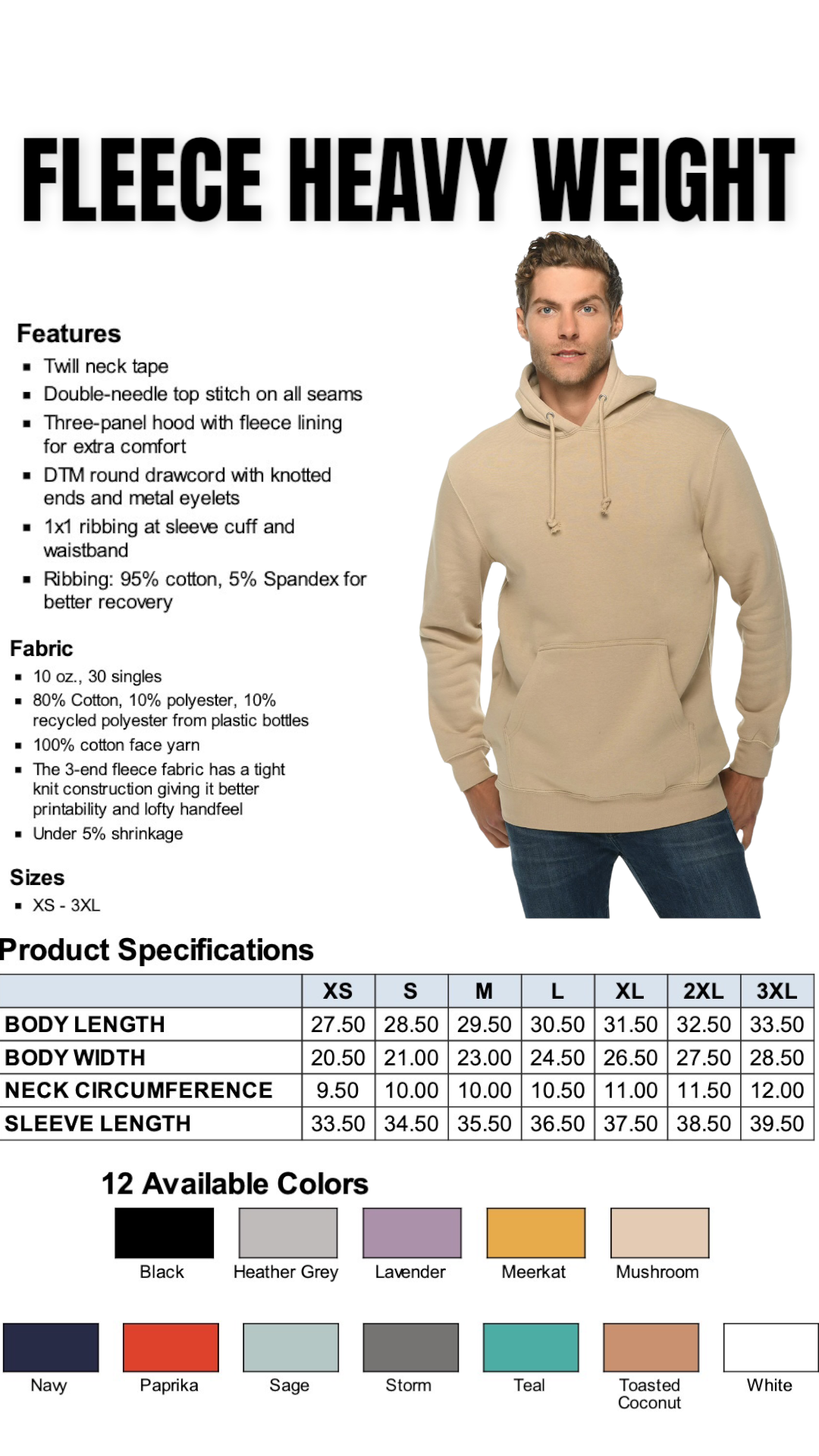 Unisex Hoodies (Embroidered) - BRNDURNAME