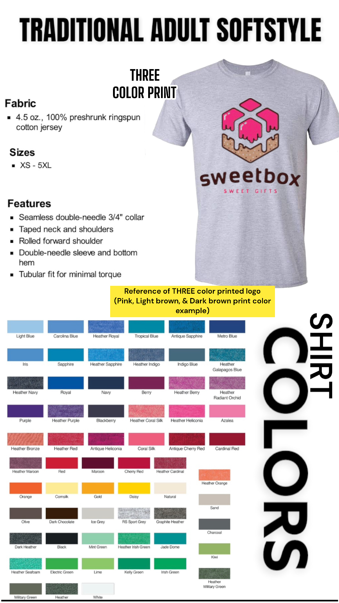 Classic & Everyday T-shirts (Screen Printed) - BRNDURNAME