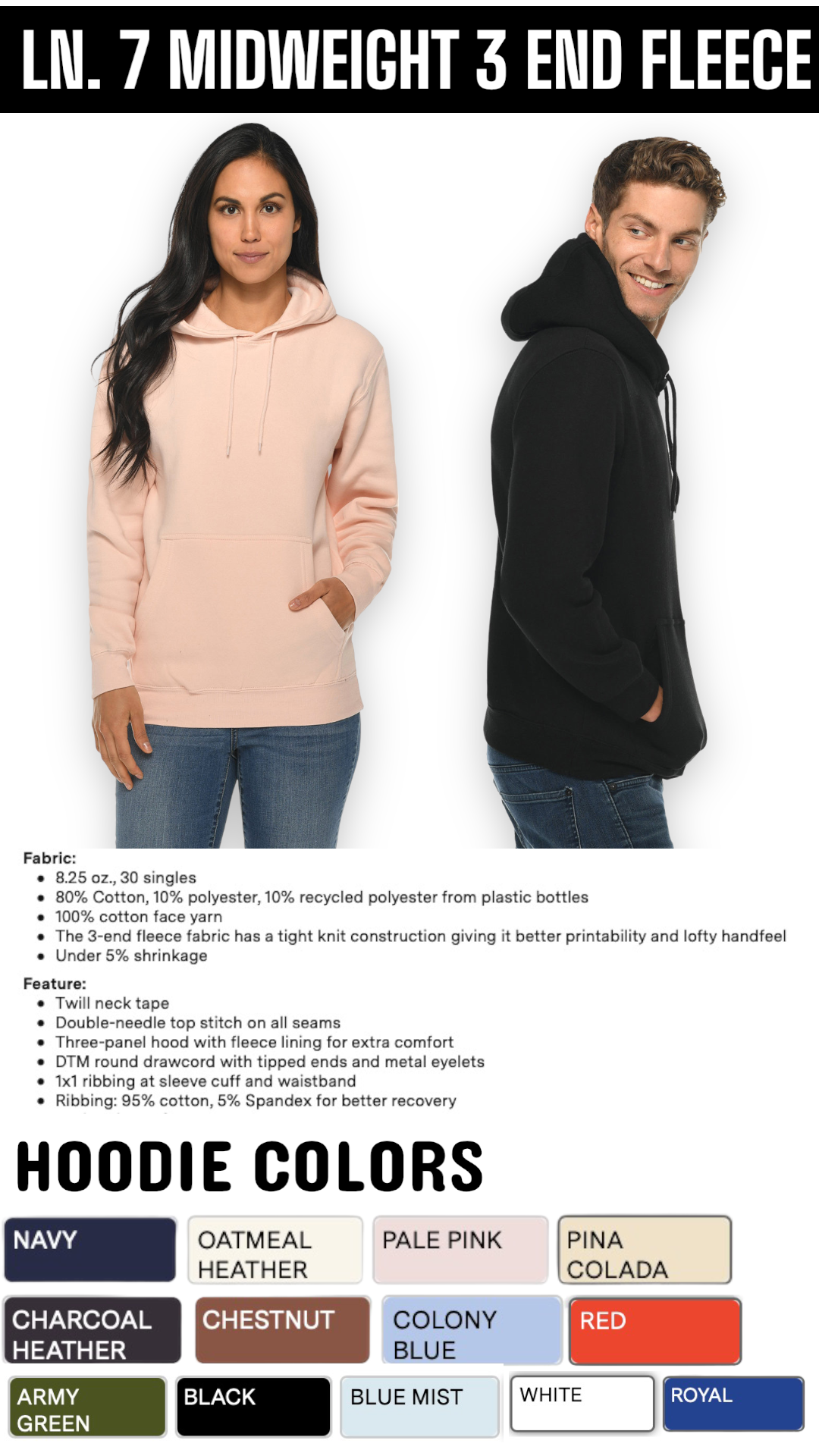 *Special* 3D Puff Printed Sweatshirts & Hoodies - BRNDURNAME