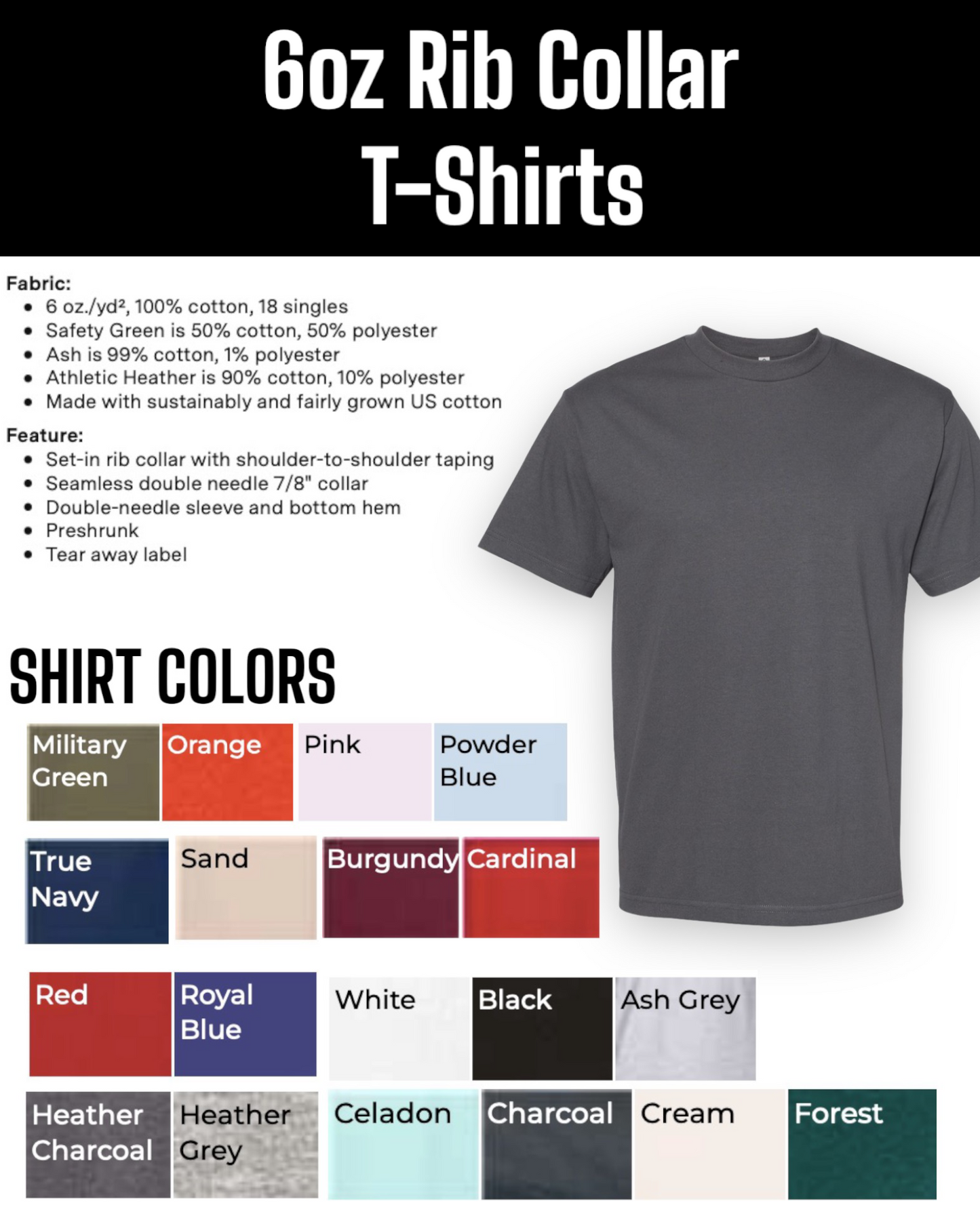 The Ultimate T-shirt, All Inclusive Bundle (Screen Printed) - BRNDURNAME
