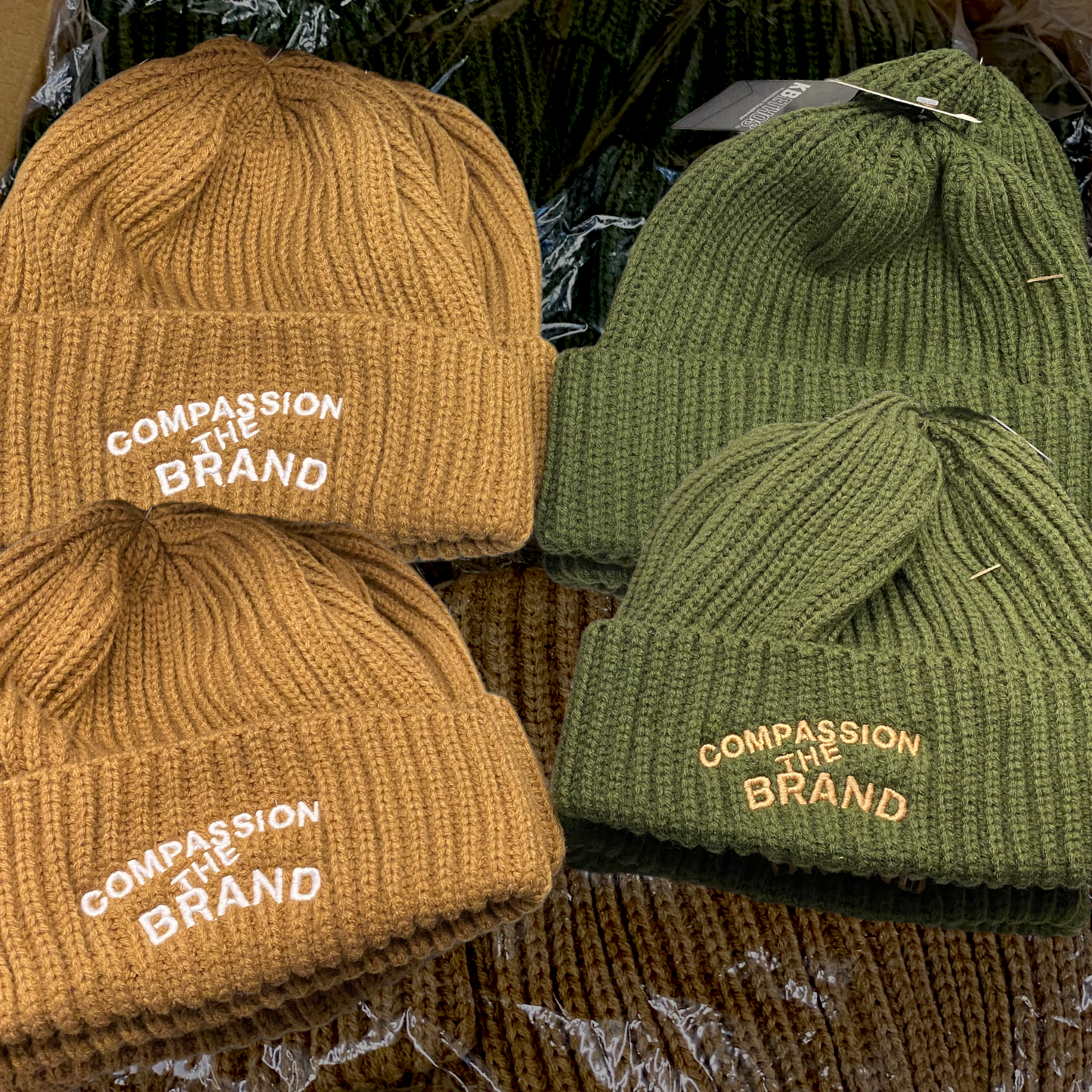Ribbed & Classic Beanie Packages (Embroidered) - BRNDURNAME