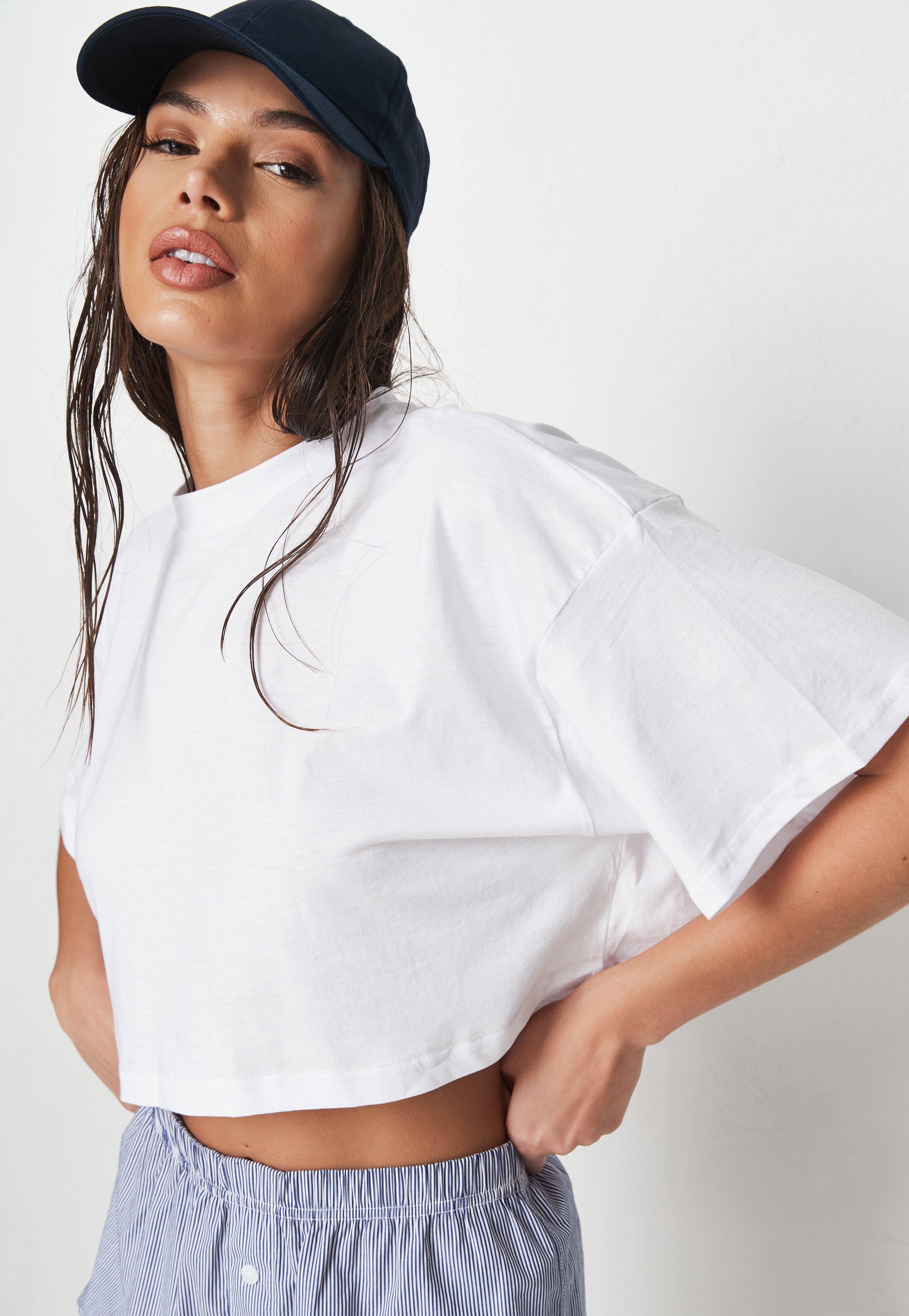 Ladies Cropped Shirts (Screen Printed) - BRNDURNAME