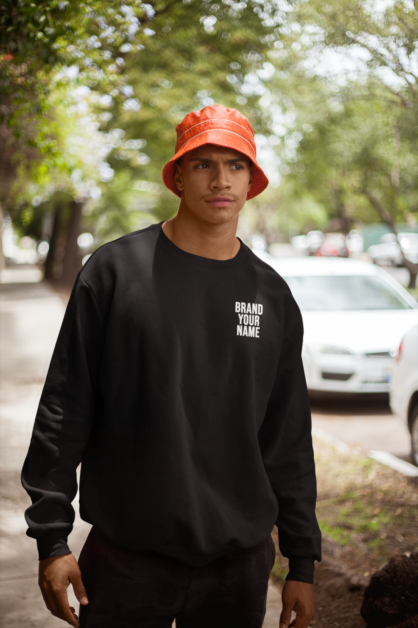 Unisex Crew Necks (Embroidered) - BRNDURNAME