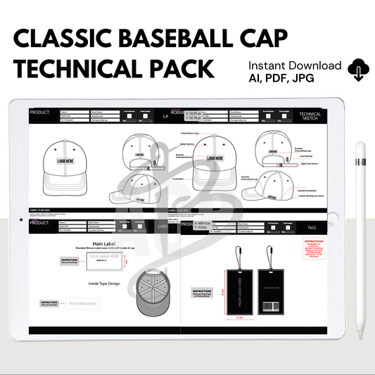 Baseball Cap Tech-Pack