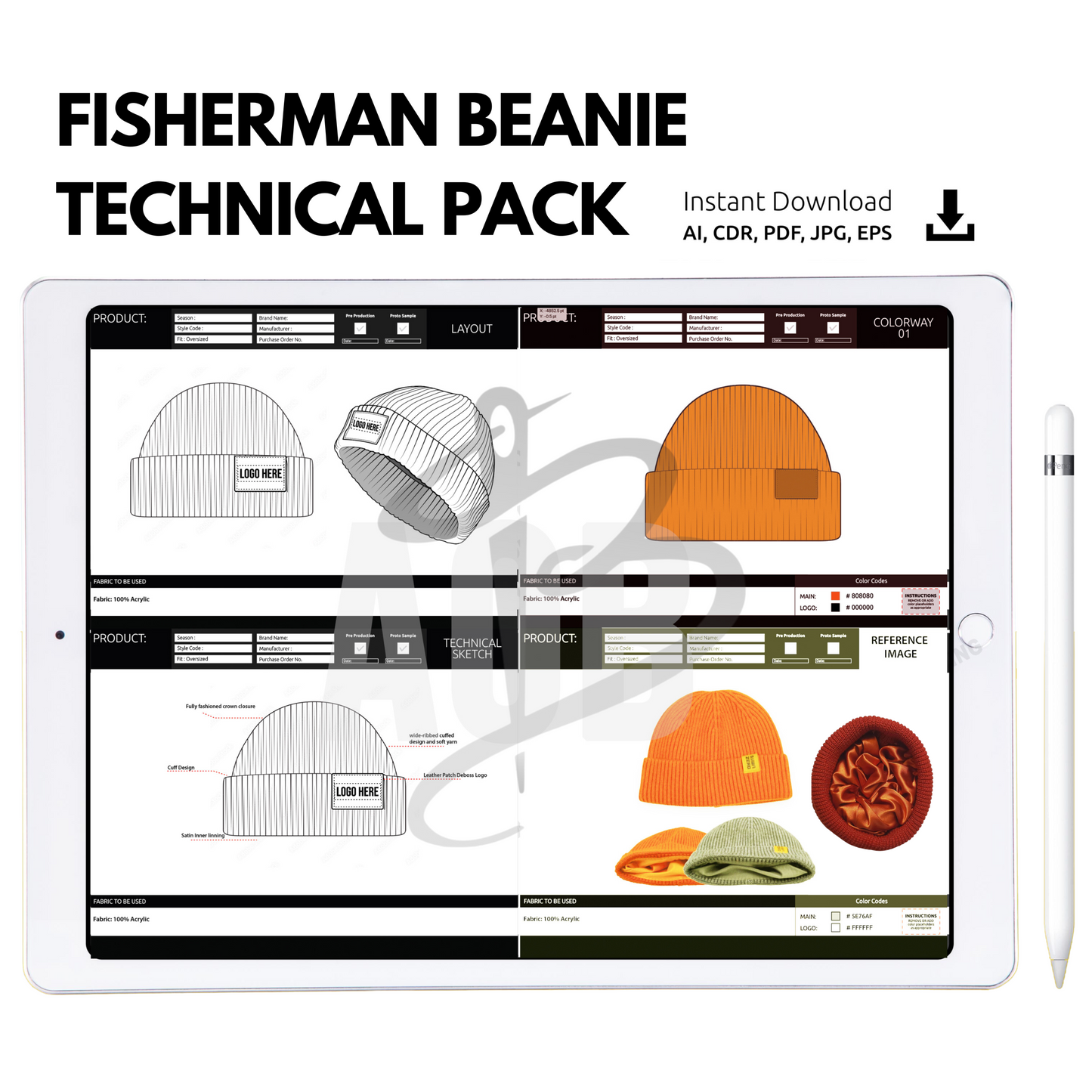 Fisherman Beanie Tech-Pack