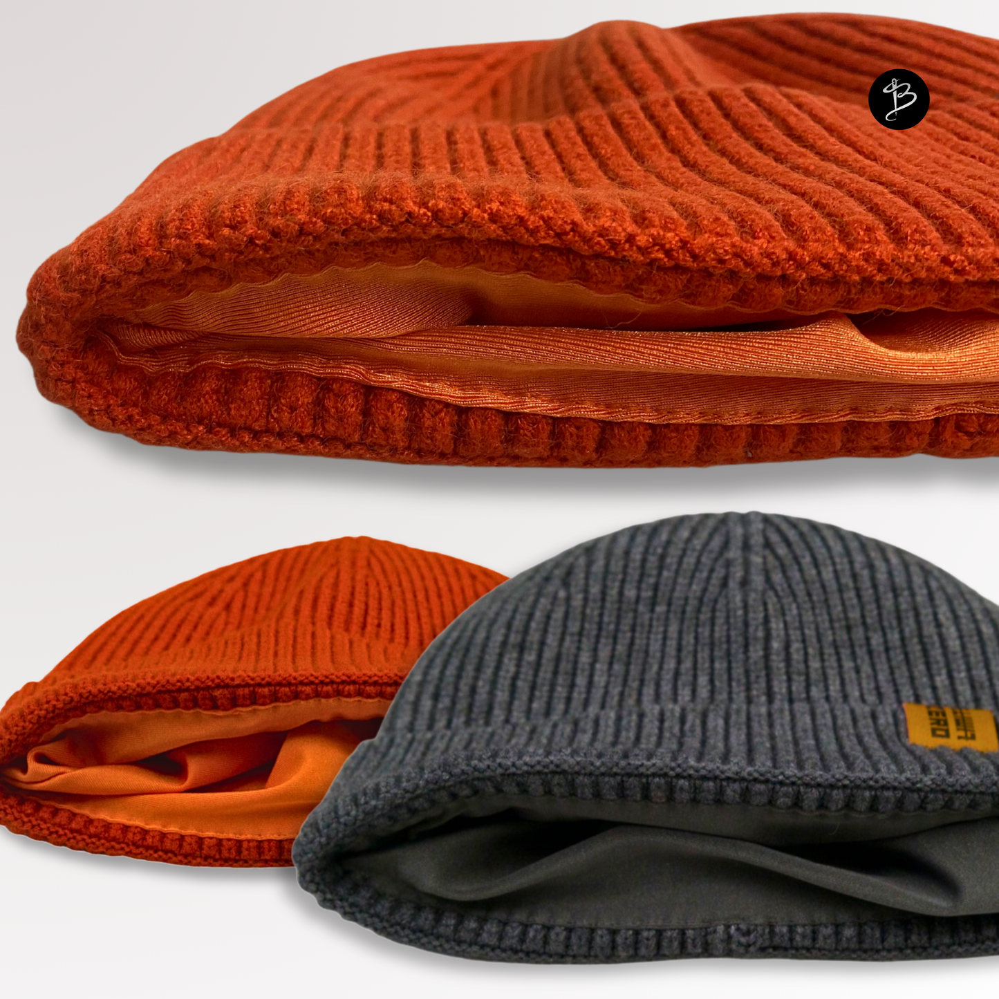 Custom Satin Lined Fisherman Beanies