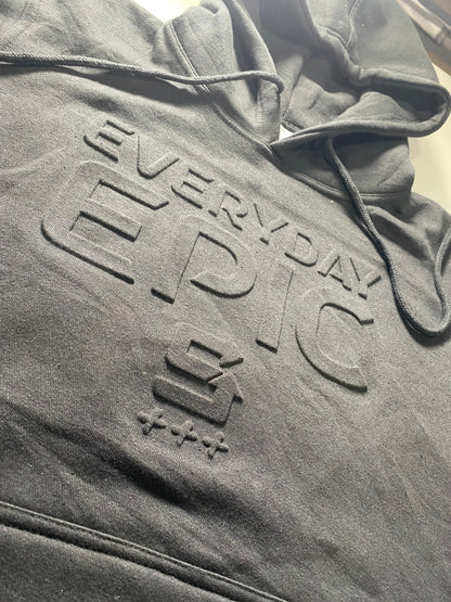 *SPECIAL* 25 Embossed Hoodies (Cut & Sew) - BRNDURNAME