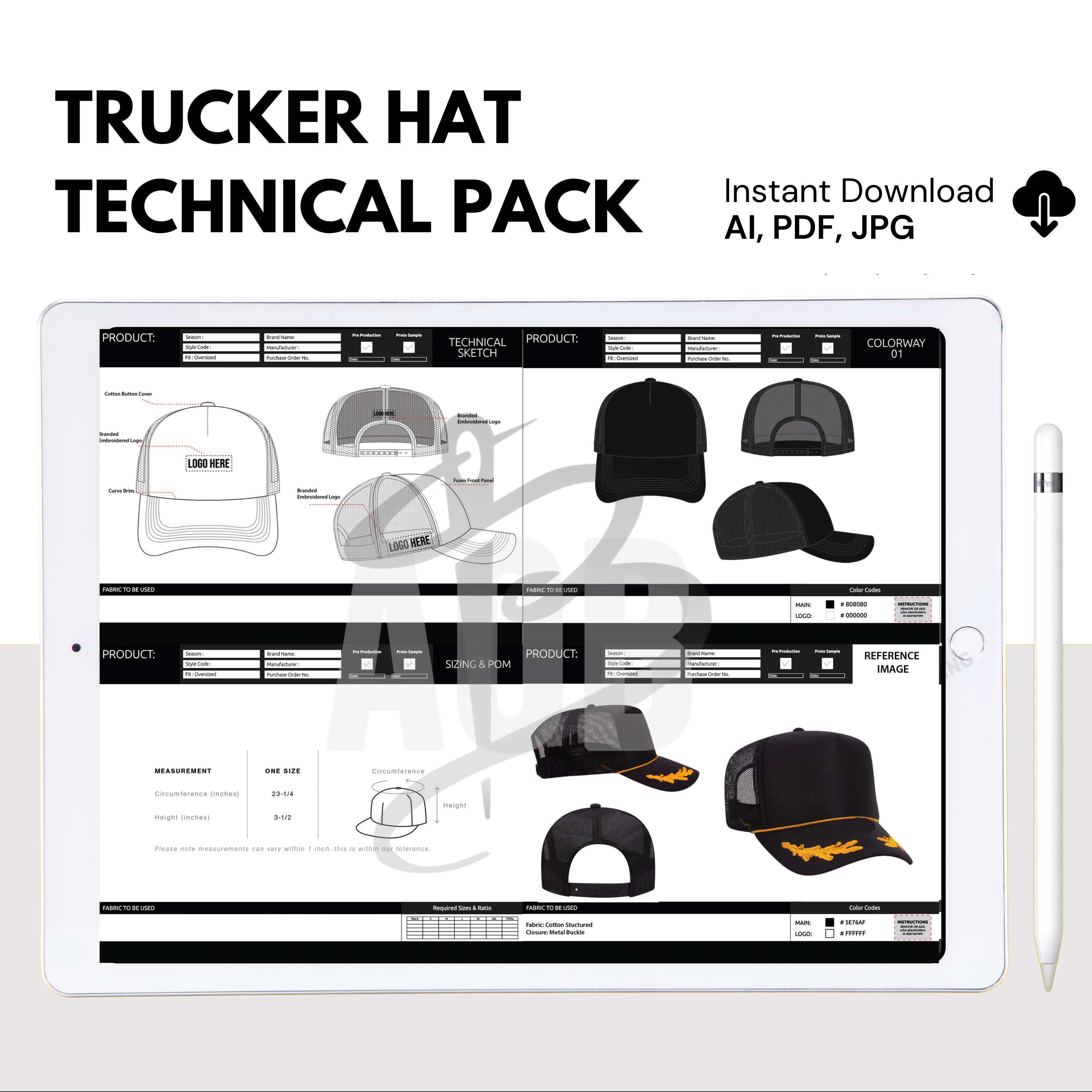 Trucker Hat Tech-Pack