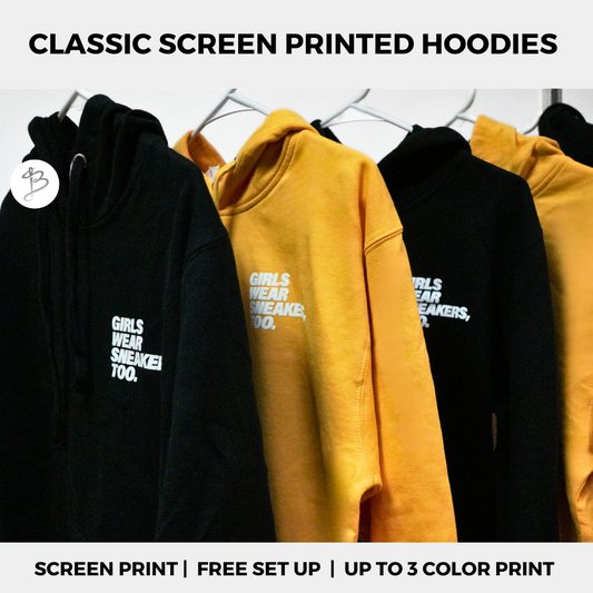 Screen Printed Hoodies