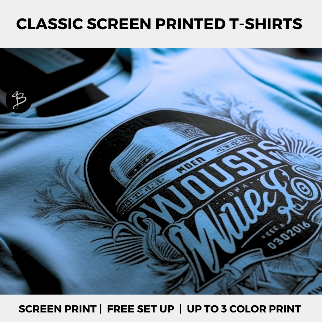 Classic & Everyday T-shirts (Screen Printed)