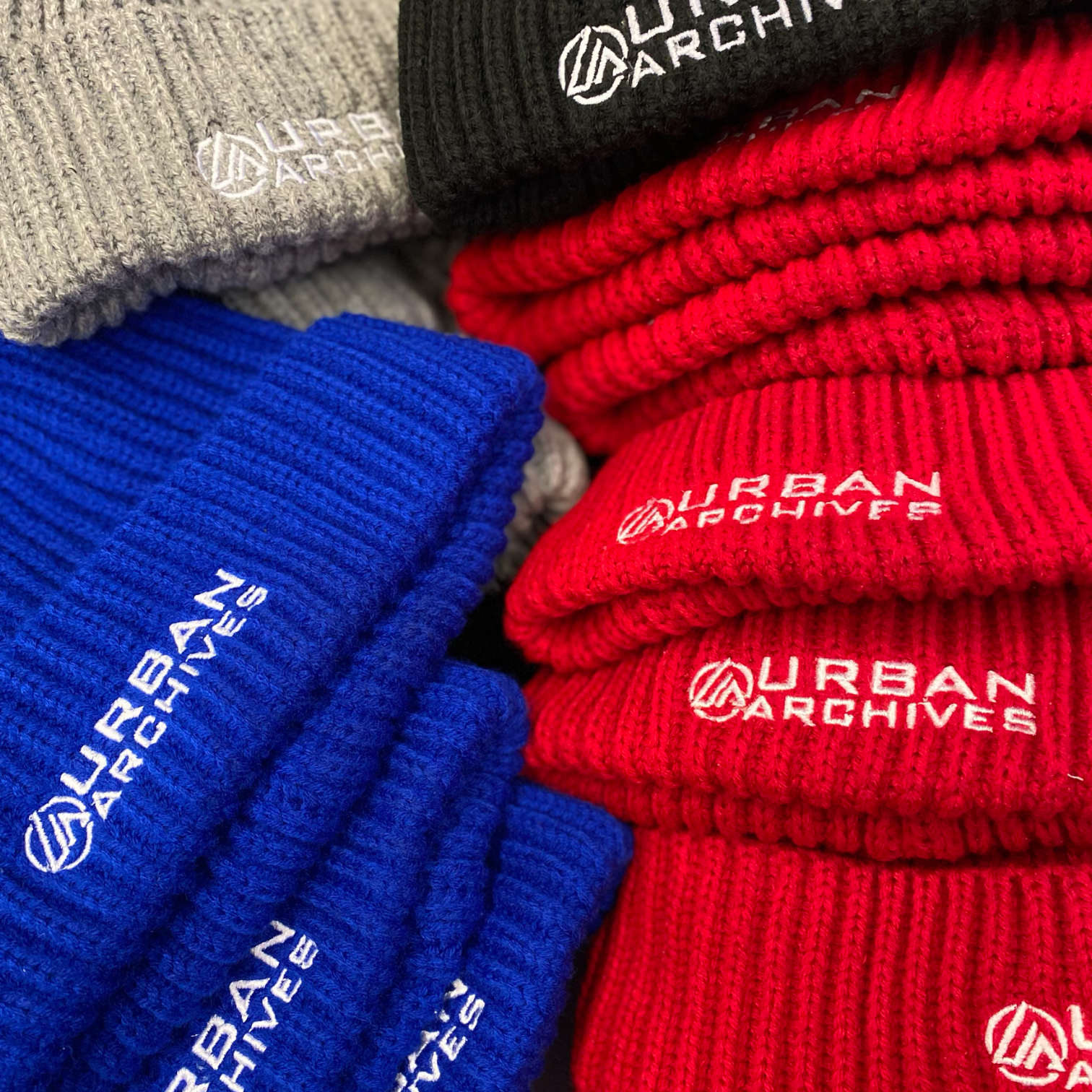 Ribbed & Classic Beanie Packages (Embroidered) - BRNDURNAME